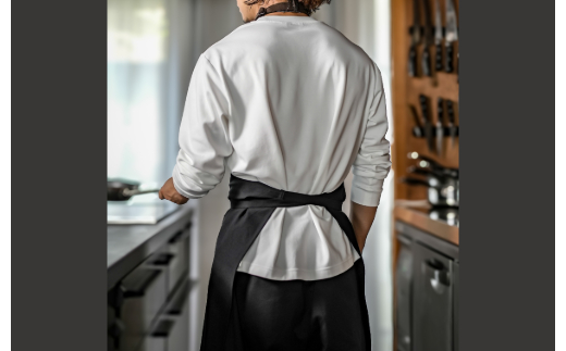 THE TABLIER（ザ・タブリエ）George cuisine×SEWING TAKEUCHI エプロン Chef 群青 群青 Chef 群青