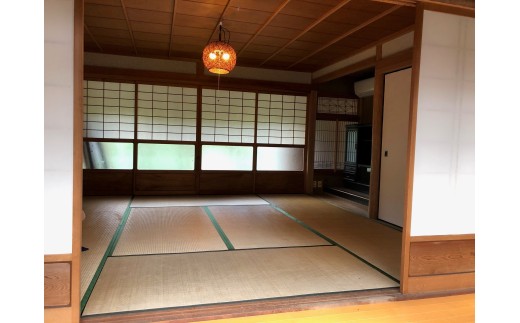 明治期の古民家「みのる庵」週末１組限定 地元食材の食事と宿泊 [1234] 宿泊券 古民家 宿泊 民泊 テントサウナ サ活 書家 １組限定 体験