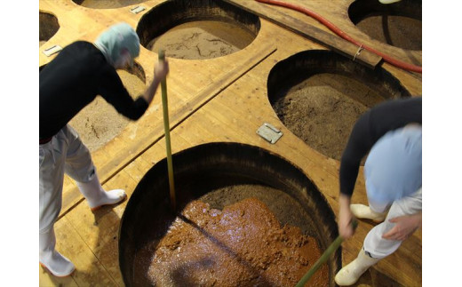 国産有機醤油（濃口500ml×1本）国産有機味噌と多可のおいしいお米1kgセット[1053]