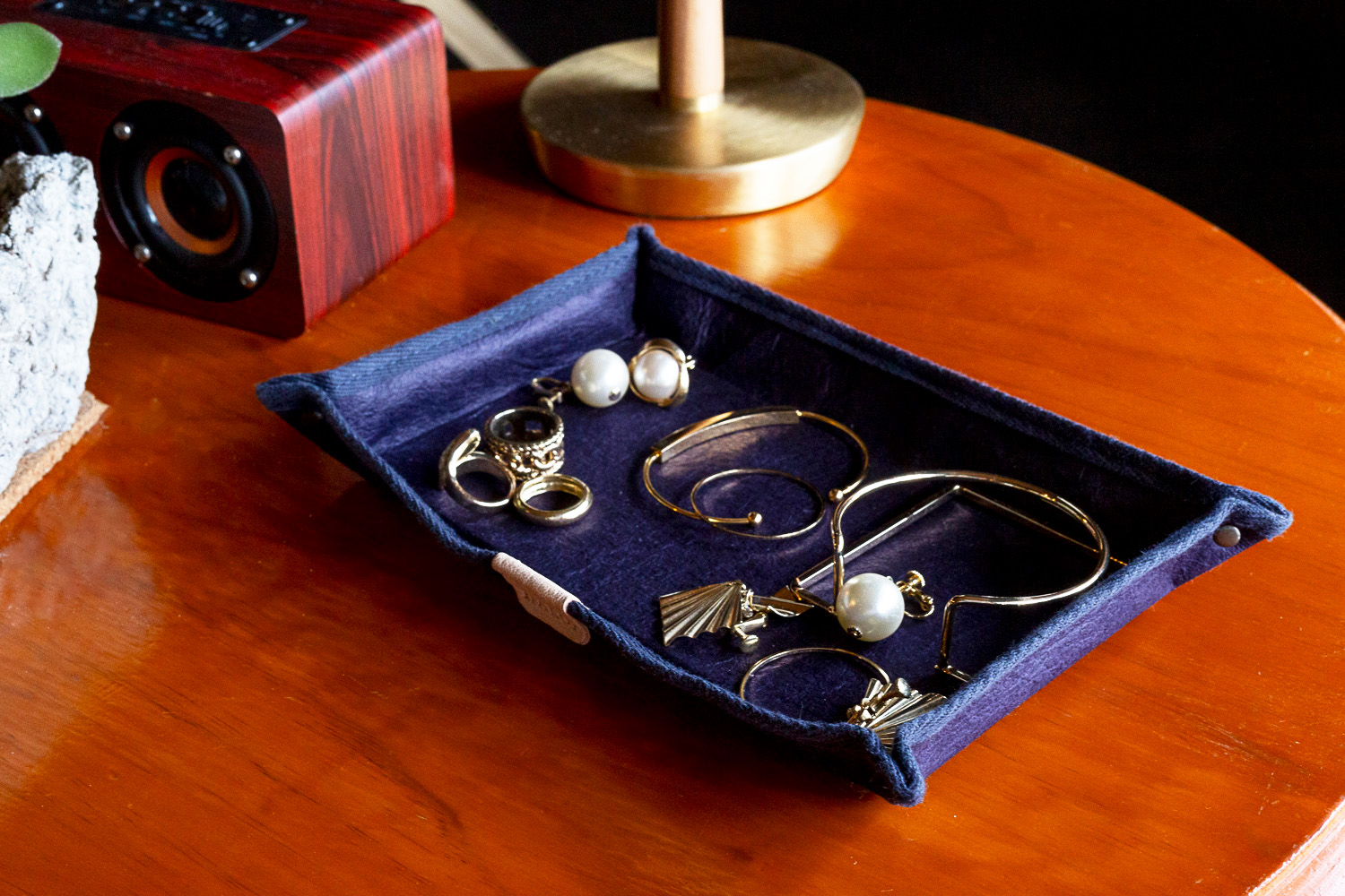 和紙のマルチトレイ（パープル） HALOP ハロップ  多可町 杉原紙 [1153] パープル