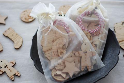 ひのきのクリスマスオーナメント（12点セット）[944]