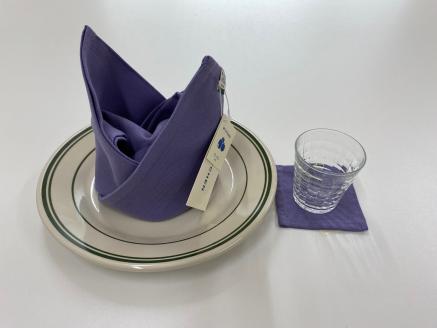 BF KITCHEN　マルチクロス/コースター：各1枚（ブルーベリー）[1030] ブルーベリー