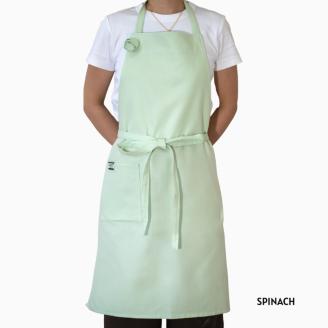 BF KITCHEN　ミドルエプロン（ほうれん草）1枚 [999] ほうれん草
