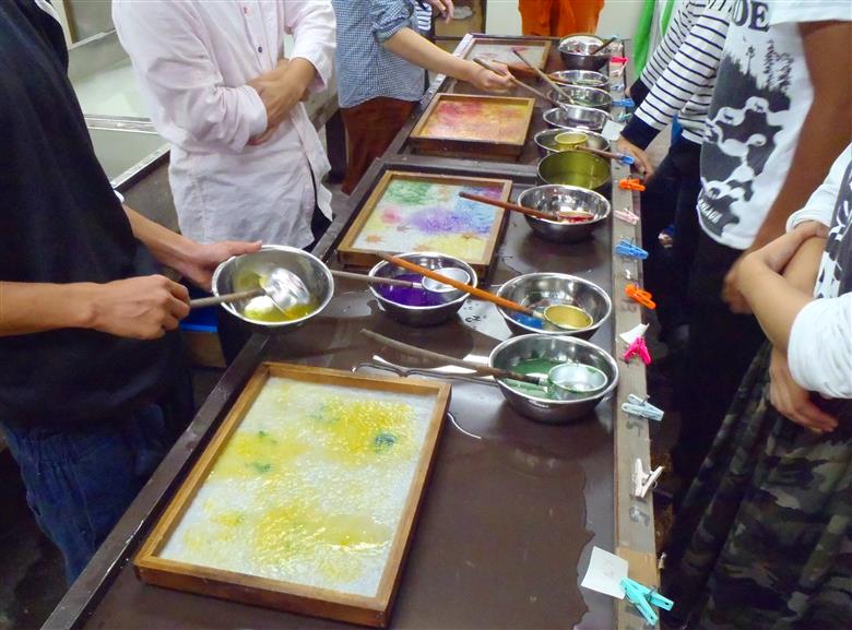 杉原紙紙漉き体験４人分 [1194] ４人分