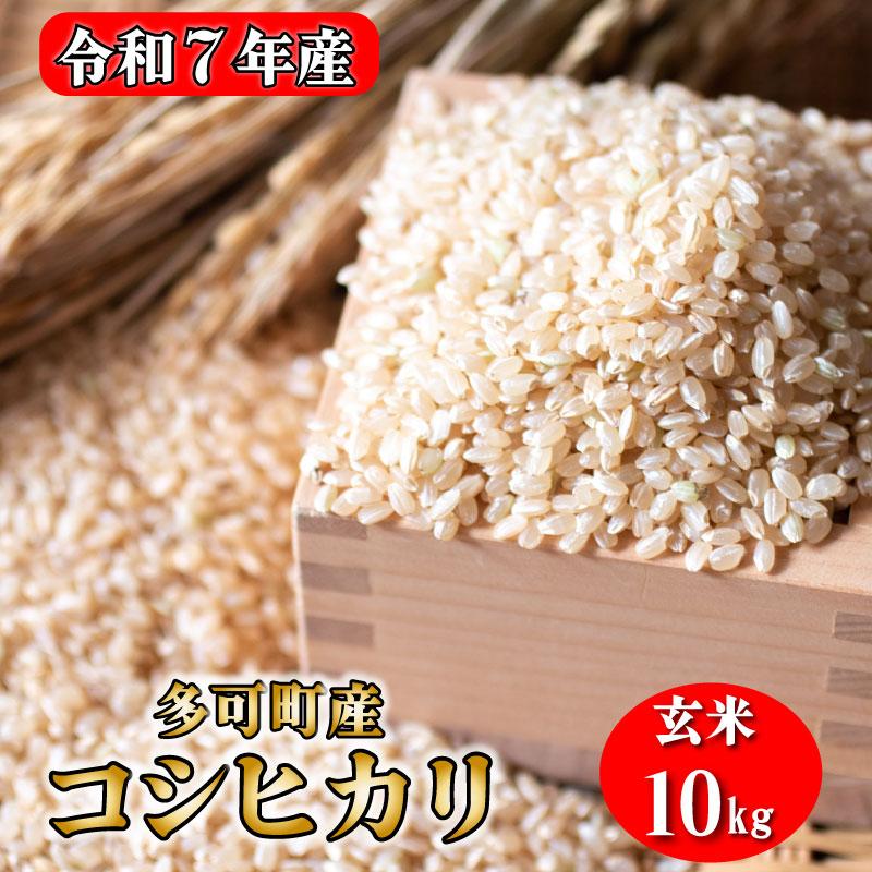 玄米 お米 10kgコシヒカリ 兵庫県多可町産 [1293]