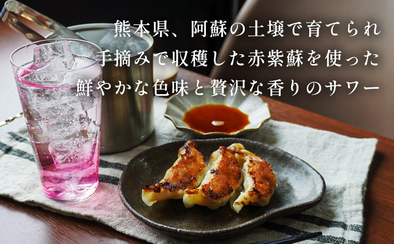 HiNODE 赤しそサワーの素 500ml×12本 1ケース