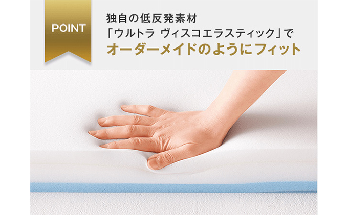 トゥルースリーパー プレミアベットマットレス セミダブル[ 寝具 マットレス 低反発 高反発 体圧分散 睡眠 抗菌 防カビ 防ダニ 肩 腰 ]