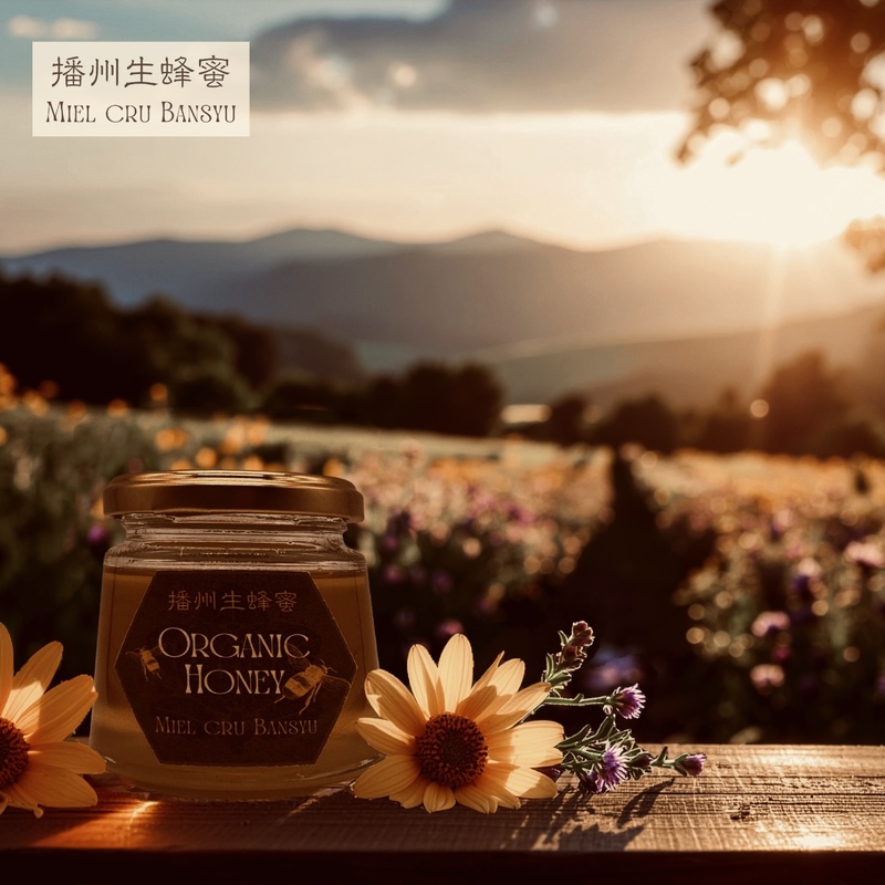 播州生蜂蜜　～Miel cru bansyu　150g ×2個 / 天然 生蜂蜜 はちみつ 非加熱 ハニー