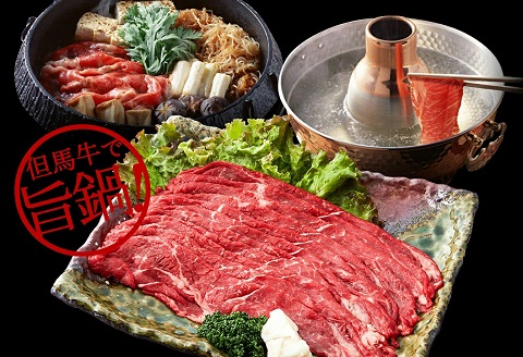 但馬牛経産牛 すき焼き用（肩・モモ）500ｇ　010AA04N.