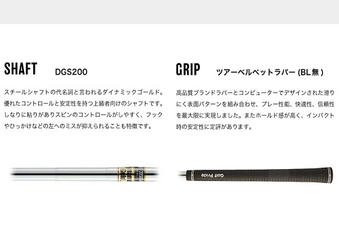 【選べるロフト角】叡智オリジナル「グースネックウェッジ」（DGS200)　044BD01N.