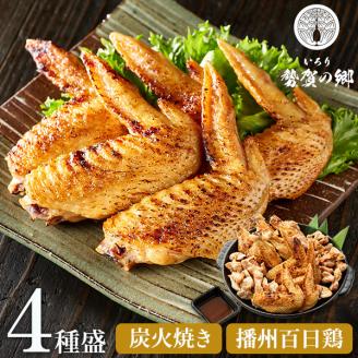 勢賀の郷 播州百日鶏 炭火焼きセット（計1kg）010VS01N.