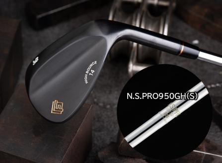 060BE10N.FG HIGH BOUNCE WEDGE(NSPRO950(S))/国産 ゴルフクラブ ウェッジ 選べるロフト ハイバウンス フォージド 軟鉄鍛造 ゴルフ用品