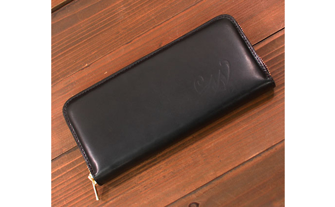 本革 ラウンドファスナー 財布 日本製 レザー 革製品 高級 財布 Bliss ピット鞣し WH-14 レッドブラウン マスタード