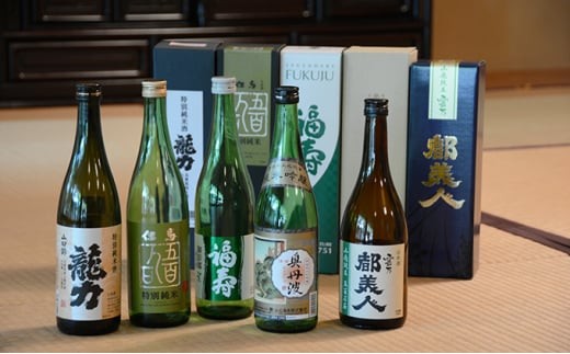 兵庫五国！個性派揃い純米酒セット 日本酒 純米 飲み比べ 酒造 酒蔵 山田錦 お酒
