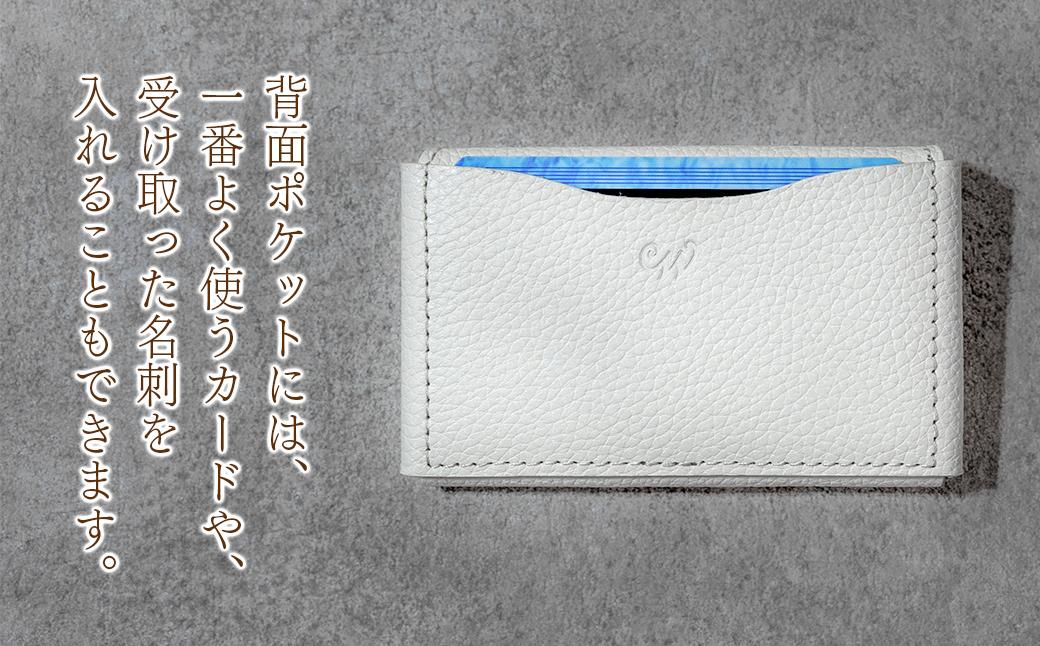 本革 カード 名刺入れ 日本製 レザー 革製品 カードケース Liete vivid ブラック ブラック