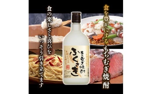 お正月を福崎ふるさとお酒2本セット（純米吟醸酒1本＋もちむぎ焼酎1本）で祝おう！（元日に届くガジロウ直筆年賀状付き）