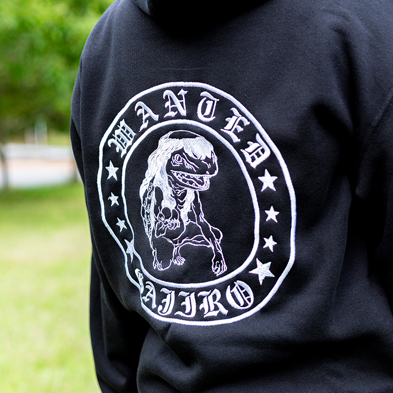 ガジロウ刺?入りパーカー 【Sサイズ】 福崎町 キャラクター 妖怪 河童 カッパ Sサイズ