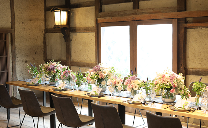 NIPPONIA 播磨福崎 蔵書の館 ウエディング 挙式 洋装プラン