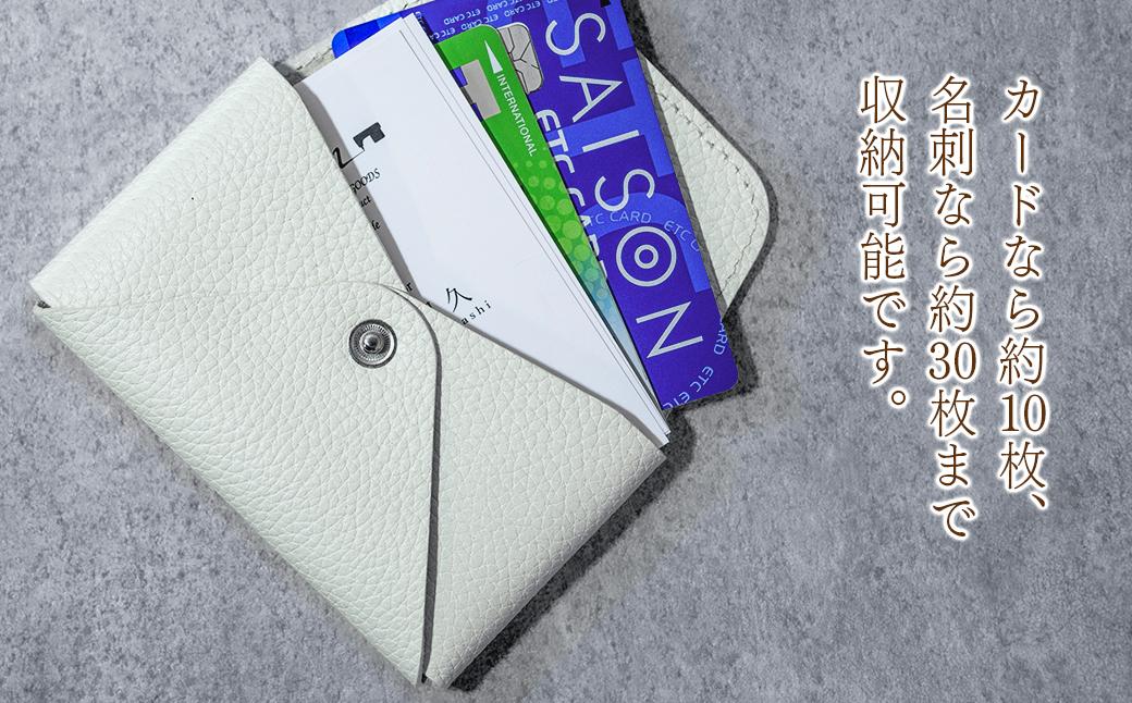 本革 カード 名刺入れ 日本製 レザー 革製品 カードケース Liete vivid ブラック ブラック