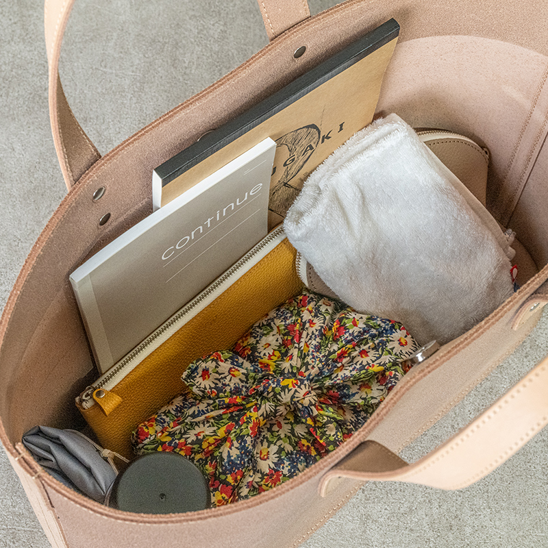 床革 オーバルトートバッグ 日本製 革製品 本革 レザー 手作り WH-06