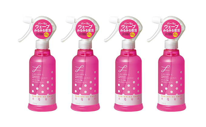 マンダム ルシードエル デザイニングアクア ＃マシュマロウェーブウォーター(パーマヘア用) 4個セット MA-42 LUCIDO-L ヘアケア スタイリング 化粧品