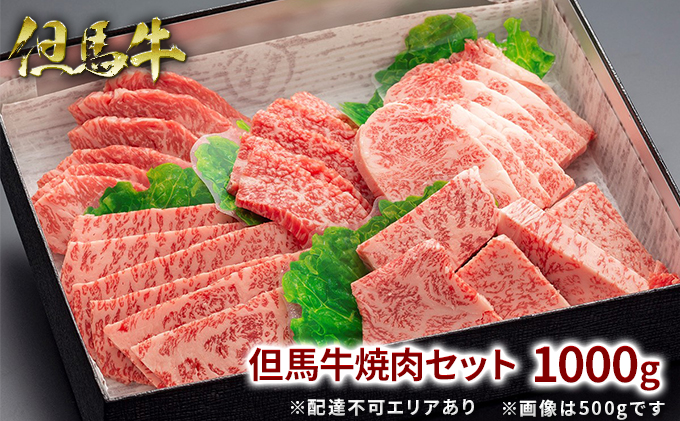但馬牛 焼肉セット5種 食べ比べ 1000g 牛肉 国産牛 和牛 BBQ バーベキュー アウトドア 1000g