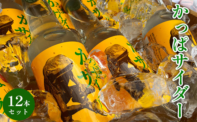 かっぱサイダー（12本セット） 12本