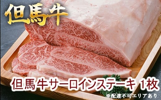 但馬牛 サーロインステーキ 200g×1枚 [ 牛肉 お肉 ブランド牛 キャンプ BBQ アウトドア バーベキュー ギフト 母の日 父の日 ]　牛肉・サーロイン・但馬牛サーロインステーキ・但馬牛・ステーキ