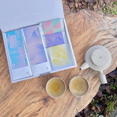 仙霊茶 飲み比べ 5 種セット(煎茶・ほうじ茶・フレーバー茶他)