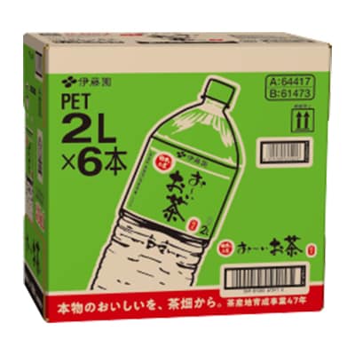 【毎月定期便】おーいお茶　緑茶2L　12本　全12回