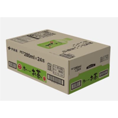 【毎月定期便】おーいお茶　緑茶280ml　48本　全12回