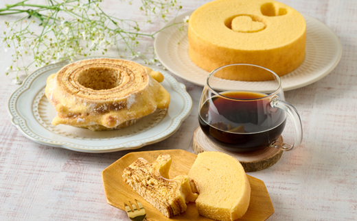 神河米粉バウムクーヘン(ソフト＆ハード) 各1個