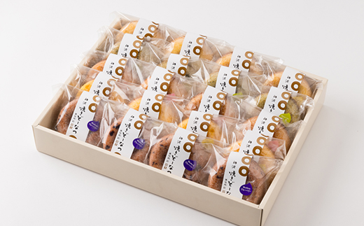 神河 焼きどーなつ おまかせ5種/20個セット