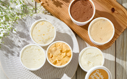 神崎郡発 90ml×6個 ジェラート詰め合わせ【配送不可地域：離島】