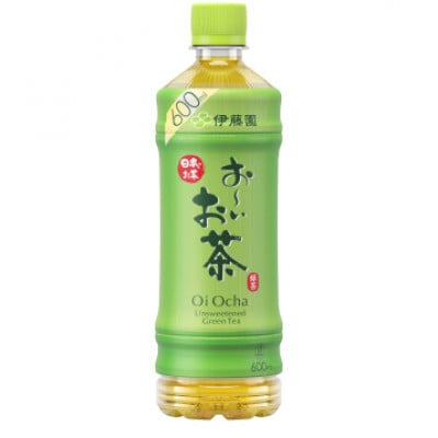 おーいお茶　緑茶600ml　48本(2ケース)　伊藤園