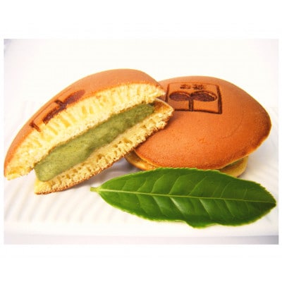 おしょうさんのお茶生どら焼き 10個入【配送不可地域：離島】