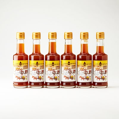 名城　地ものぽん酢200ml　6本セット