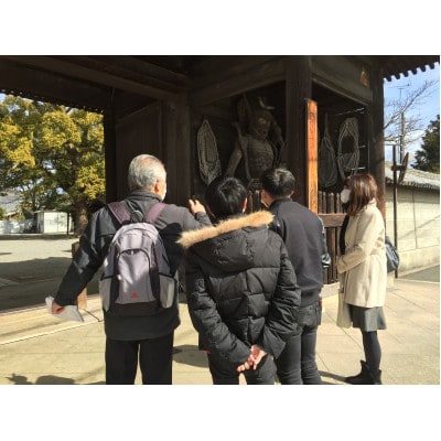 斑鳩寺参拝と七色ブレスレット作りSサイズ8mm【体験チケット】