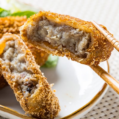 お肉屋さんの手作り肉コロッケ10個入【配送不可地域：離島】