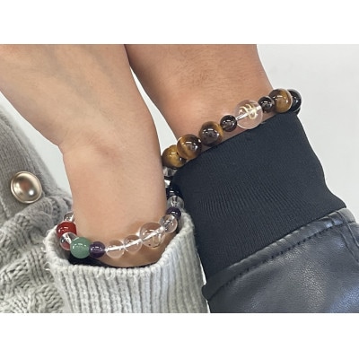 斑鳩寺参拝と七色ブレスレット作りSサイズ8mm【体験チケット】