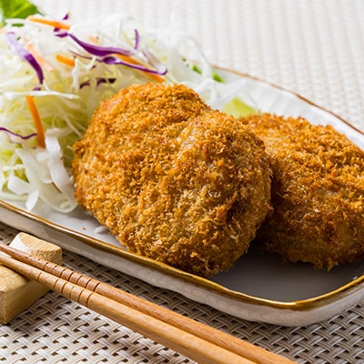 お肉屋さんの手作り肉コロッケ20個入【配送不可地域：離島】