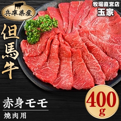 但馬牛　赤身　焼肉用　400g　兵庫県産【配送不可地域：離島】