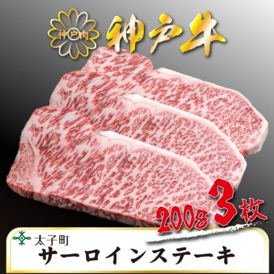 神戸牛　TSST5　ロースステーキ　200g×3枚　合計　600g【配送不可地域：離島】