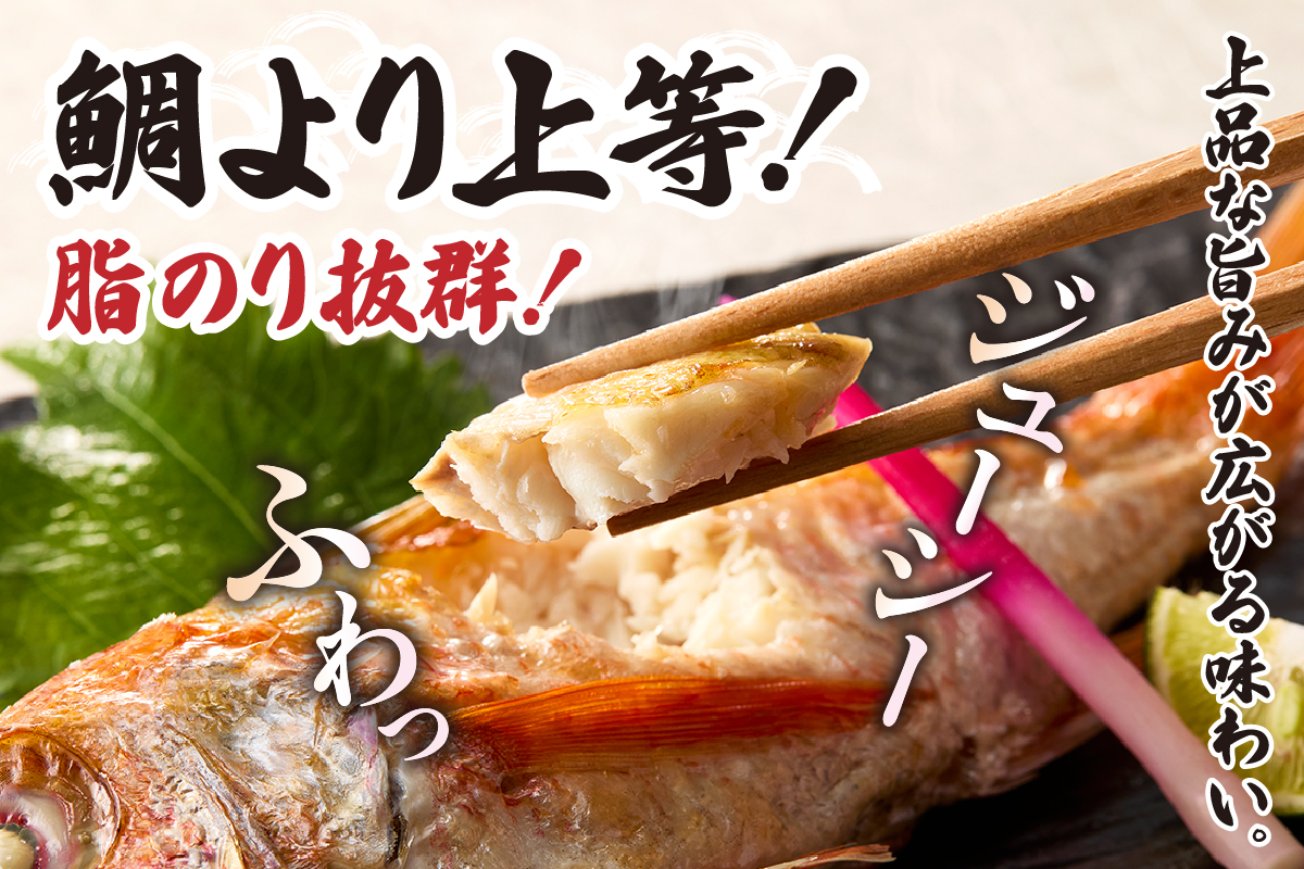 【兵庫県香住産 処理済 のどぐろ大3匹 1匹約250g前後 計約700～800g 冷凍】令和8年3月下旬以降、順次発送予定 日本海 生冷凍 鮮度抜群 急速冷凍 白身のトロ 産地直送 兵庫県 香美町 香住 柴山 山陰 大人気 おすすめ 宿院商店 33-31