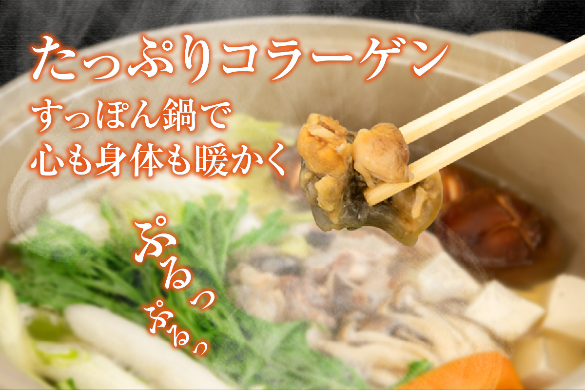 【すっぽん 鍋セット（すっぽんスープ(すっぽん切り身入り）調理済  冷凍】コラーゲン たっぷり ※発送目安：入金確認後、順次発送いたします。栄養の宝庫と言われるすっぽんを美味しいすっぽん鍋用に調理してお届け スープと身を解凍するだけ すっぽんの旨味とコラーゲンがぎゅっと凝縮 豊富な栄養素 ダイエット 美容 健康 大人気 ふるさと納税 冬 暖かい 自宅 贅沢 香美町 小代 月とすっぽん 70-01