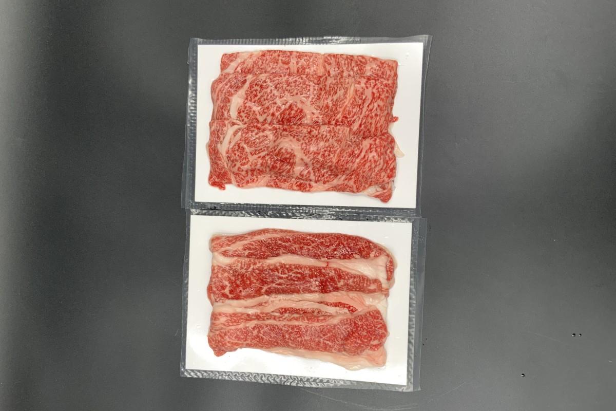 【高島屋選定品】【神戸牛 ロースすき焼き&カルビすき焼き】冷凍 神戸ビーフ 但馬牛 神戸牛 和牛 牛 牛肉 リブロース すき焼き カルビ 人気 国産 お取り寄せ グルメ 但馬 神戸 冷凍 兵庫県 香美町 高島屋 31000円 79-12