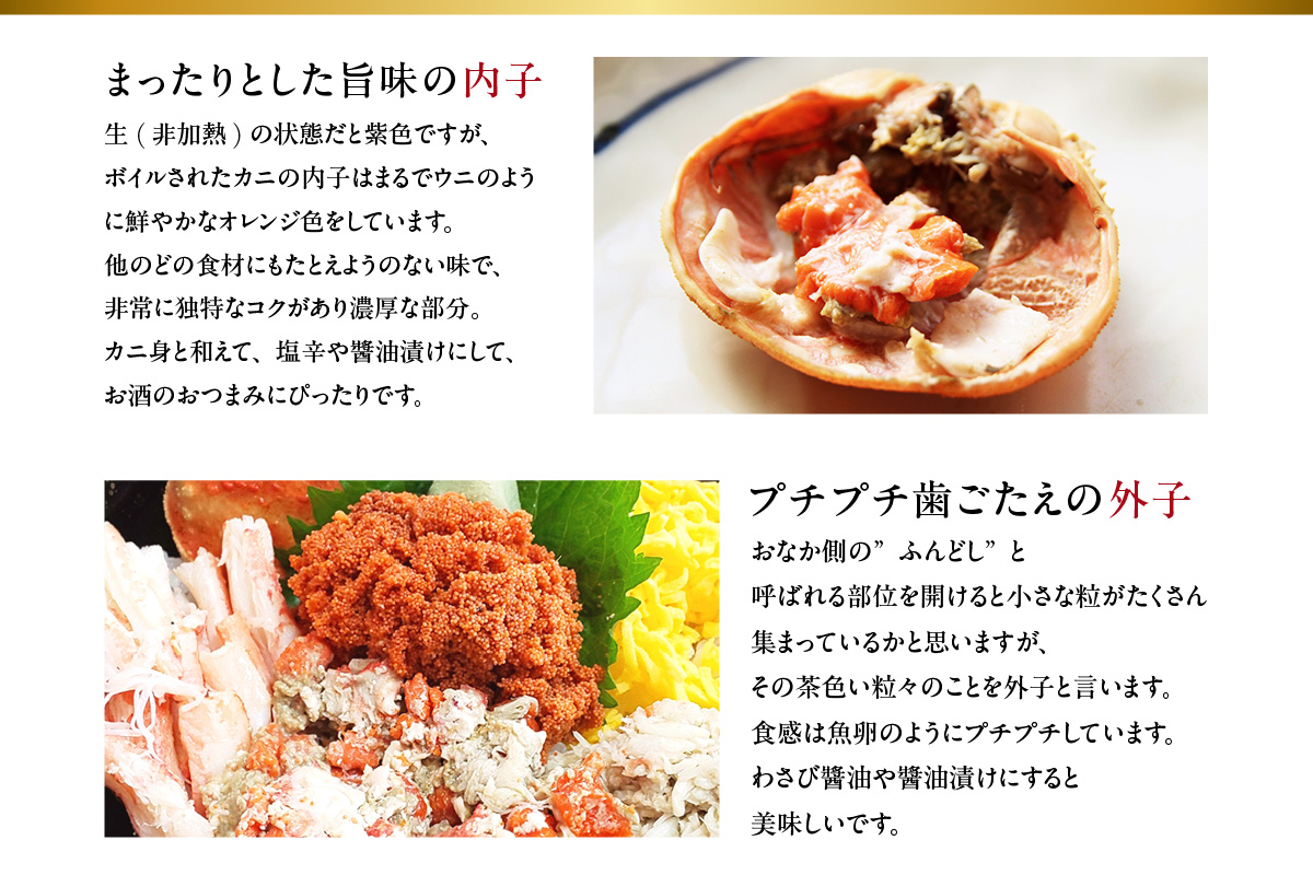 ANA 全国ほかの蟹ランキング 月間3位 獲得！（2025年11月）【セコガニ 約120g×6匹 釜茹で 冷凍】濃厚 かにミソ 内子 外子 産地直送 鮮度抜群 国産 カニ かに 蟹 松葉がに せいこがに メスガニ 親ガニ ふるさと納税 おすすめ 返礼品 兵庫県 香美町 香住 日本海フーズ にしとも かに市場 07-08 ☆