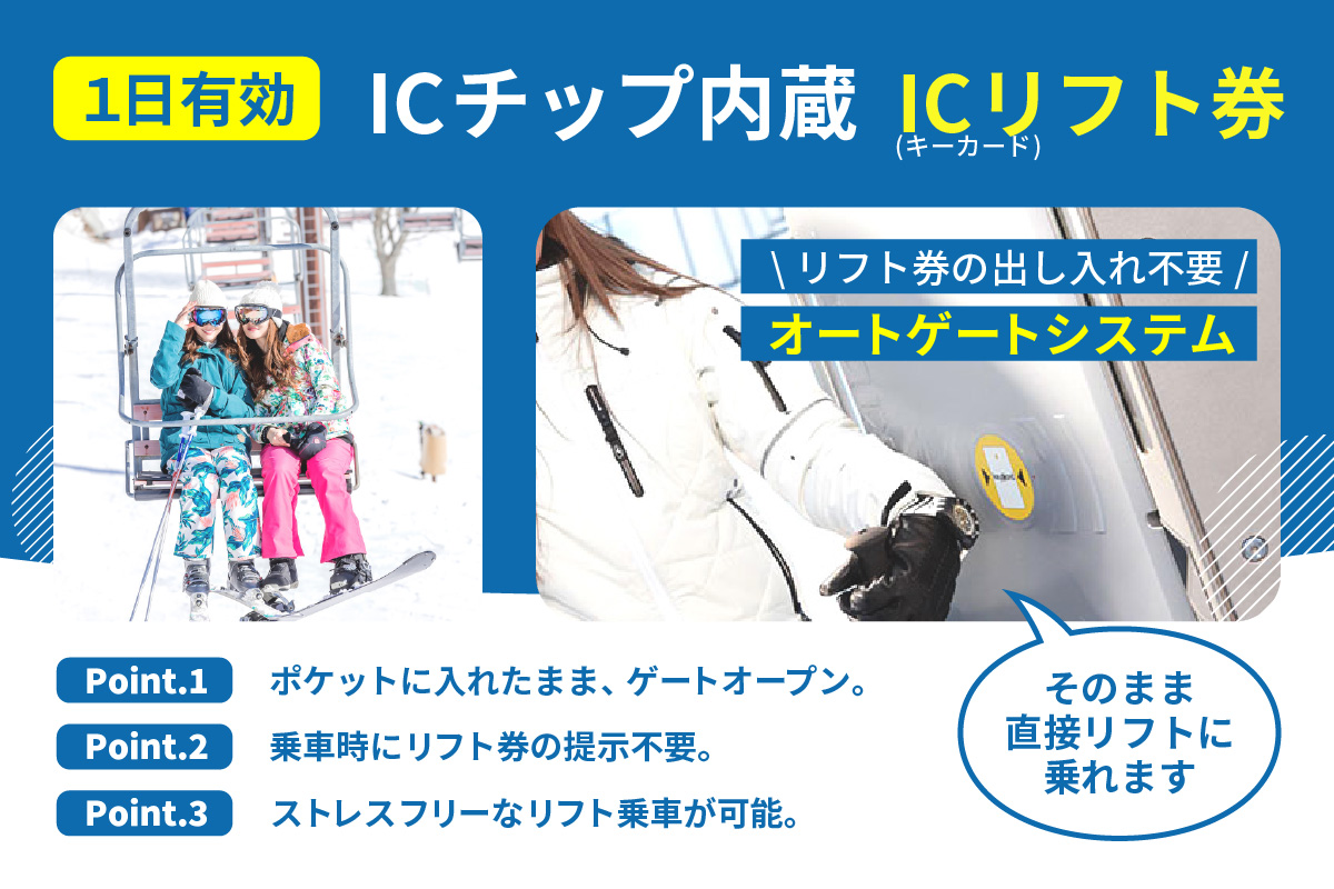 ハチ北スキー場 リフト 1日券（子ども用 小学生以下）1枚 2025/26シーズン スキー ハチ北スキー場 香美町 26-02