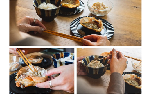 【香住ガニ 香住ガニほぐし身と濃厚蟹みそのセット 香住ガニかに身 400g（100g×4個） 濃厚蟹みそ（40g×2個）冷蔵】カニの水揚げ次第順次発送予定 本場 香住 ベニズワイガニ 兵庫 香美 カニ かにみそ ボイル 脚 職人が見極めて手作業で炊き上げ 一切冷凍保存無し ミシュラン星付きレストランからも注文が入ります カネリョウ 29000円 39-08