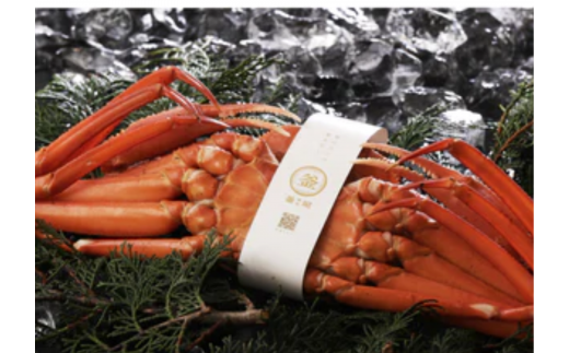 【香住ガニ 釜茹で香住ガニ2杯（500g～600g×2）と自家製濃厚蟹みそ2個（40g×2）セット 冷蔵】カニの水揚げ次第順次発送予定 配送日指定不可 本場 香住 ベニズワイガニ 紅ズワイガニ ふるさと納税 兵庫 香美 蟹 かに カニ 甲羅みそ かにみそ カニ身 かに身 職人が見極めて手作業で炊き上げ 一切冷凍保存を行わない カネリョウ 45000円 39-02